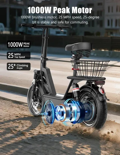 Zephron 1000W Scooter