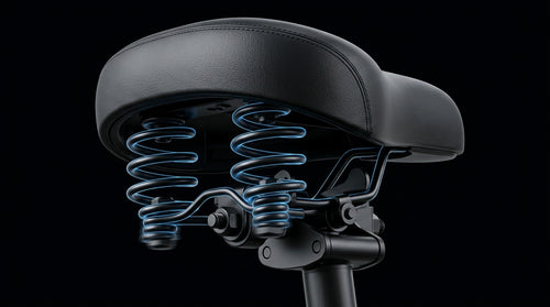 Extra-Wide, Shock-Absorbing Seat