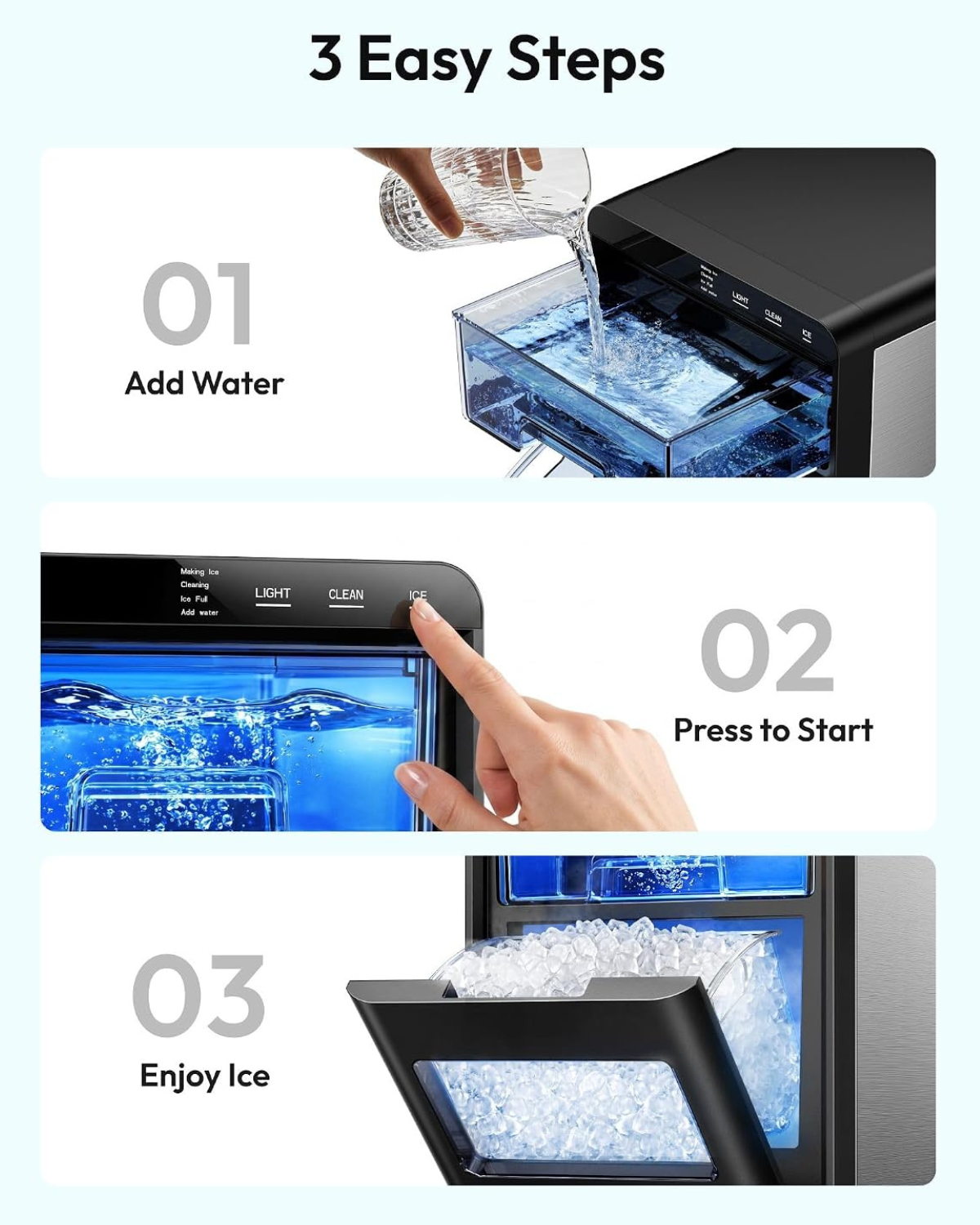 Countertop Nugget Ice Machine